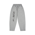 NEW DROP: white scripted joggers